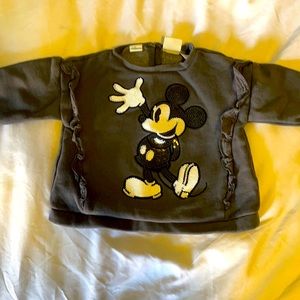 Zara Baby Mickey Mouse Sweater, 12-18 months